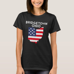 Camiseta Bridgetown Ohio EUA State America Viagem Ohioan
