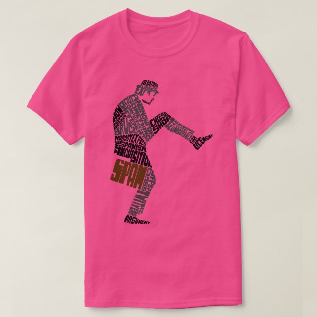 Camiseta Briefcase Full of Spam light bkgd (Frente do Design)