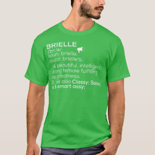 Camiseta Brielle Definition Brielle Female Nam