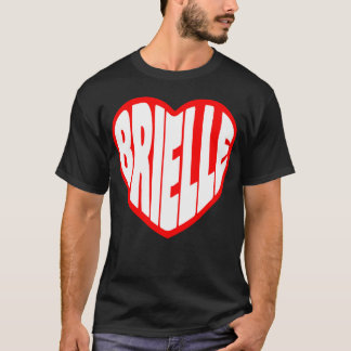 Camiseta Brielle no meu coração garota