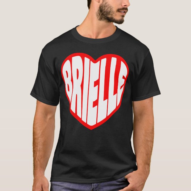 Camiseta Brielle no meu coração garota (Frente)