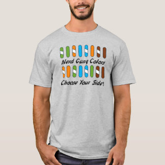 Camiseta -- briga por padrões de fiação