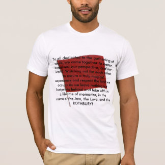 Camiseta Brigada da bandeira vermelha de Rothbury