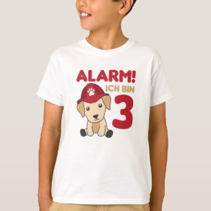 Camiseta Brigada de Incêndio de Três Anos Labrador