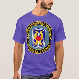 Camiseta Brigada de Infantaria Veteran SSI Cambodian Campa