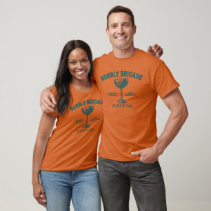 Camiseta Brigada Espumante Sociedade Brilho & Brinde