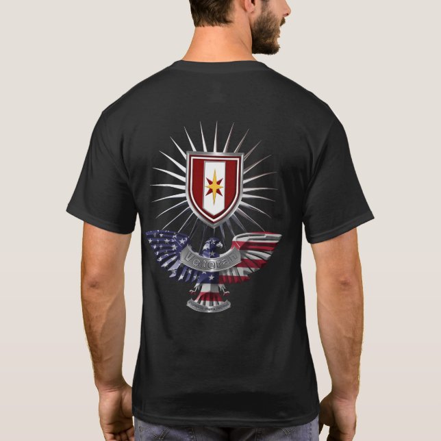 Camiseta Brigada Médica 44 "Dragon Medics" Veterano (Verso)