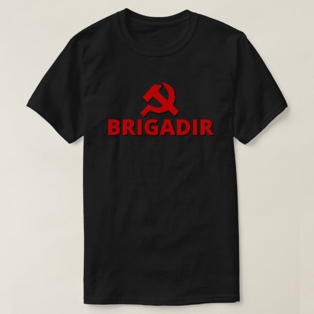 Camiseta Brigadir (Frente do Design)