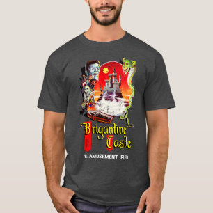 Camiseta Brigantine Castle Amusement Pier Haunted House NJ