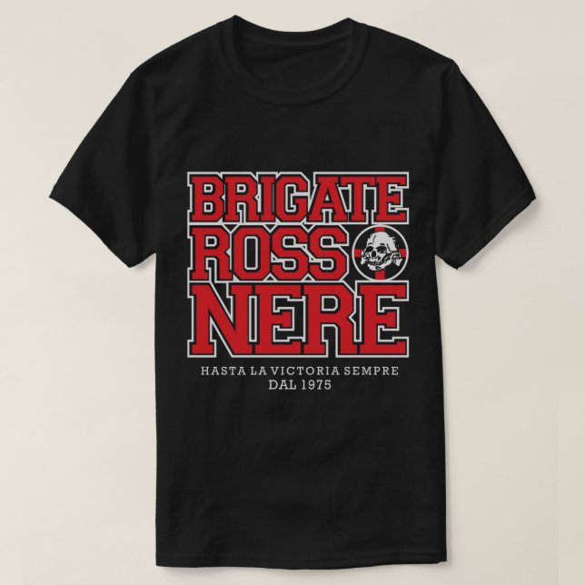 Camiseta Brigate Rossonere - Curva Sud Milano (Frente do Design)
