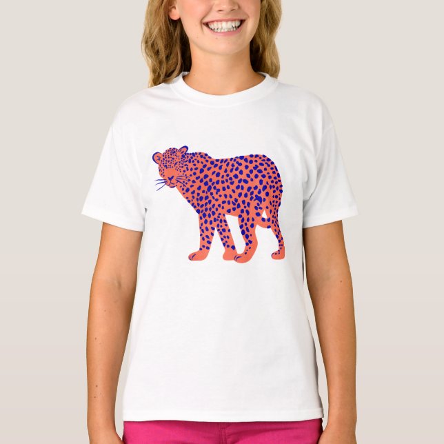 Camiseta Bright Leopardo (Frente)