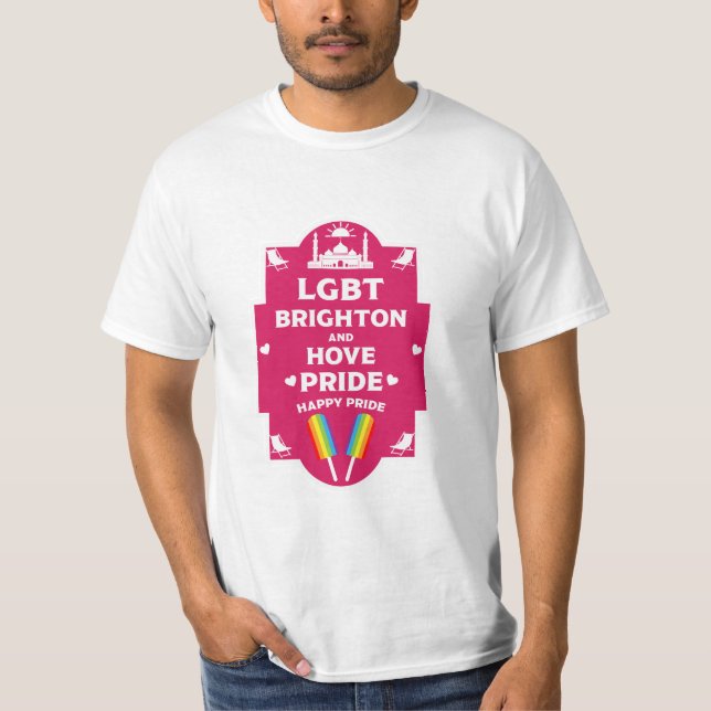 Camiseta Brighton Orgulho gay (Frente)
