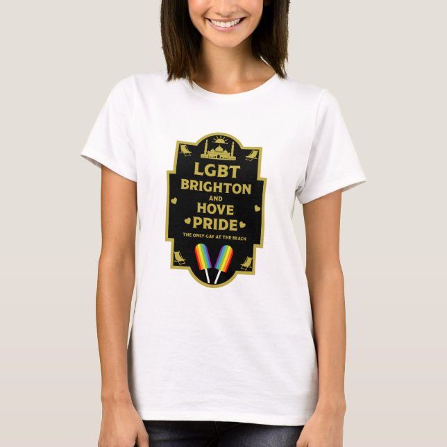 Camiseta Brighton Orgulho gay (Frente)