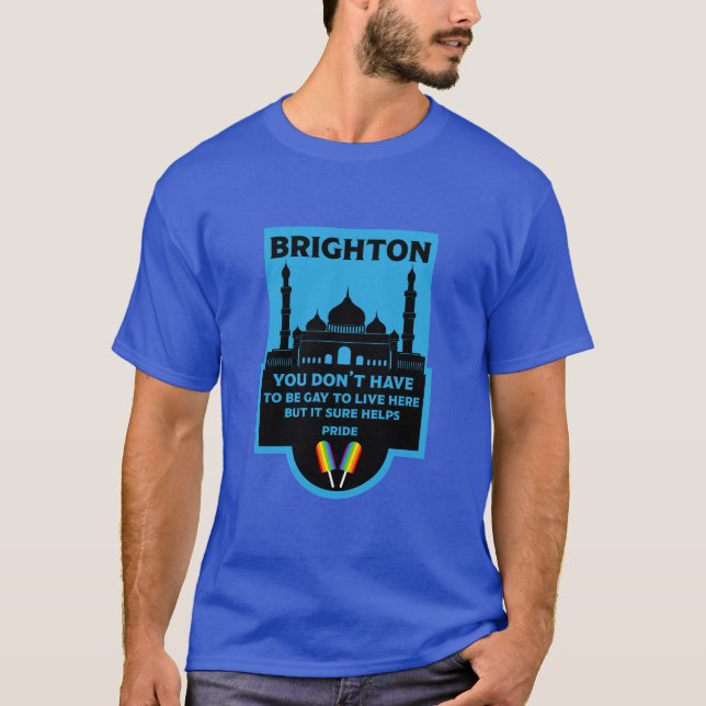 Camiseta Brighton Orgulho gay (Frente)