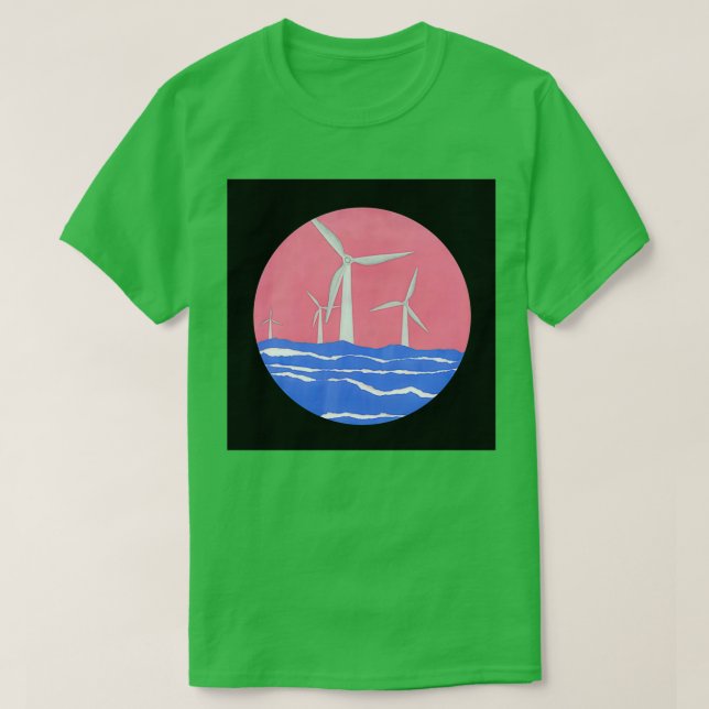 Camiseta Brighton Wind Farm (Frente do Design)