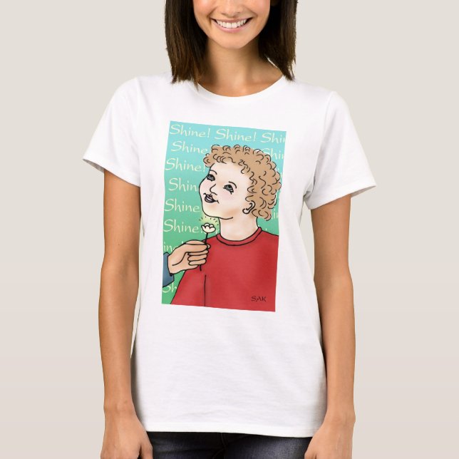 Camiseta Brilhante! (Frente)