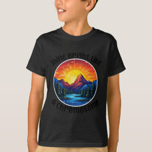 Camiseta Brilhante Como Um Cromossoma