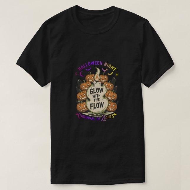 Camiseta Brilhe com o fluxo (Frente do Design)