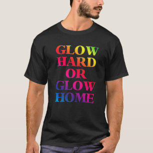 Camiseta Brilhe Forte ou Brilhe em Casa 70s 80s Brilho