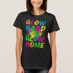 Camiseta Brilhe Forte ou Brilhe em Casa Festa de Fantasias