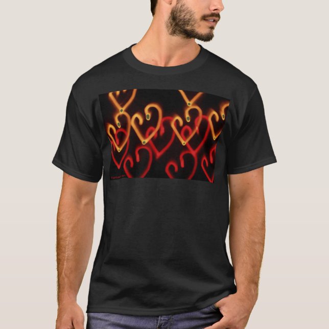 Camiseta Brilhe os corações 2 do amor (Frente)