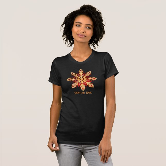 Camiseta Brilho Ártico (Frente Completa)