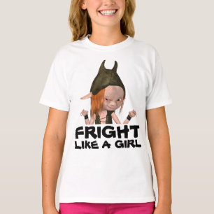 Camiseta BRILHO COMO UMA MENINA, FELIZMENTE Elf Girls T-shi