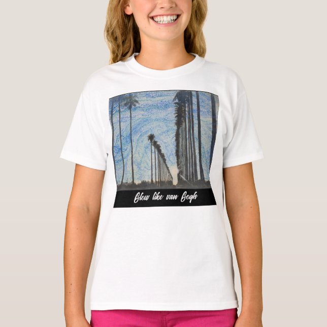 Camiseta Brilho Como Van Gogh T-Shirt (Frente)