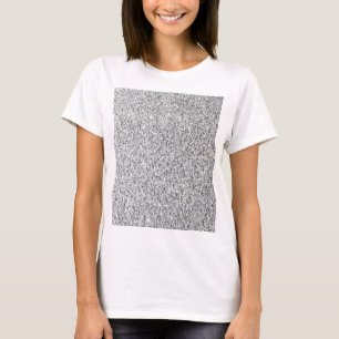Camiseta Brilho de luz cinza prateado
