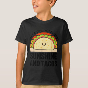 Camiseta Brilho do sol e taco cinco de maio festa mexicana
