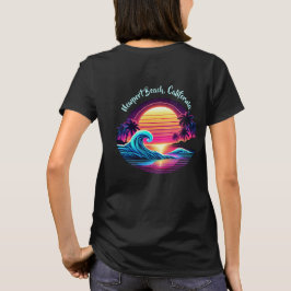 Camiseta Brilho do Surf sunset
