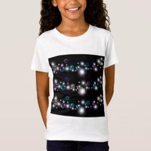 Camiseta Brilho em Floco de Neve