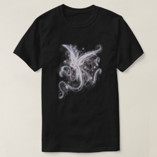 Camiseta Brilho Etéreo Fenix Cibernético Gráfico Y2K