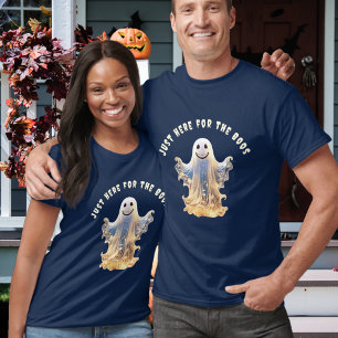 Camiseta Brilho Fantasmagórico com Acento Halloween Persona