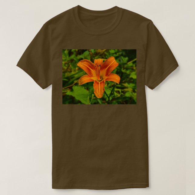 Camiseta Brilho Laranja 1 (Frente do Design)