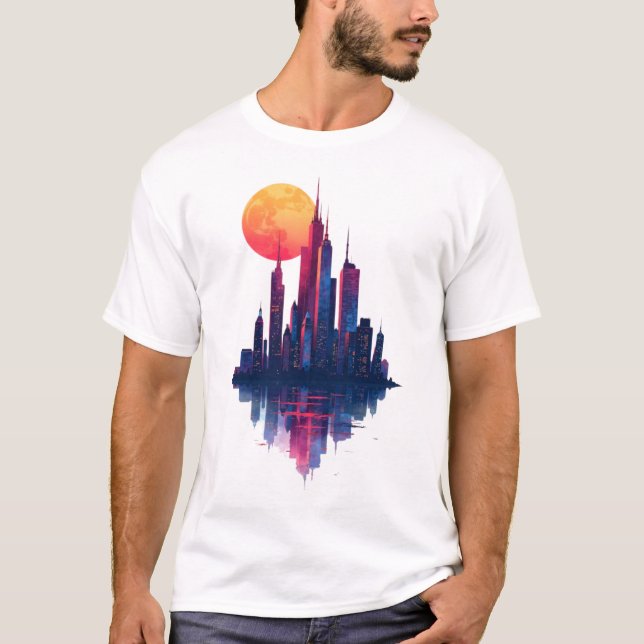 Camiseta Brilho lunar (Frente)