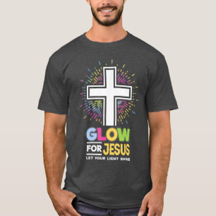 Camiseta Brilho para Jesus Cristão Crossee Jesus Cristo Bíb