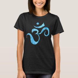 Camiseta Brilho Turquesa Om