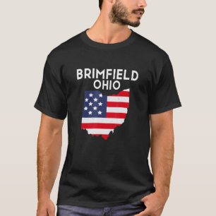 Camiseta Brimfield Ohio EUA State America Viagem Ohioan