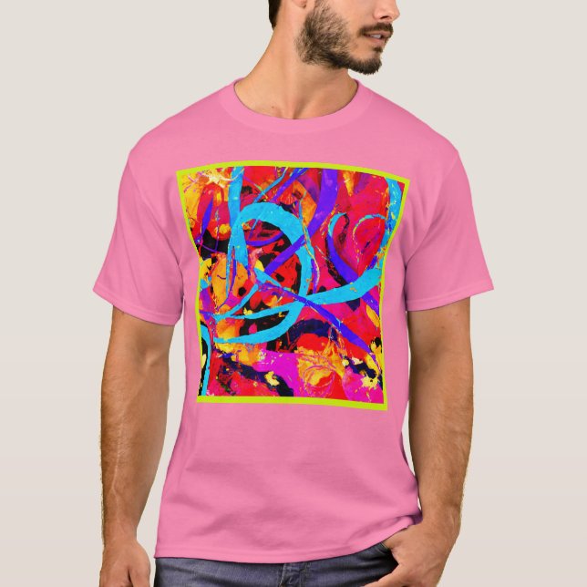 Camiseta Brincadeira Colorida Cheerful (Frente)