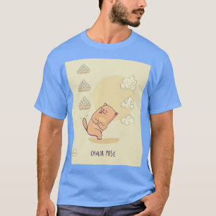 Camiseta Brincadeira de gato, pose de ioga