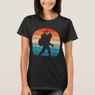 Camiseta Brincadeira De Golfe Bigfoot Retro Sasquatage