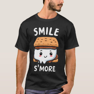 Camiseta Brincadeira de Marshmallow de Smore & Fogo de Acam