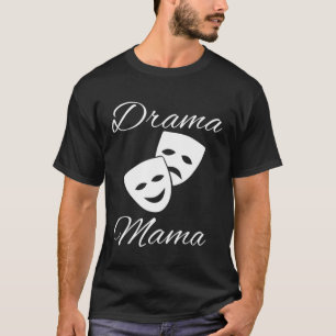 Camiseta Brincadeira Drama Mamãe Com Máscaras Pais De Atore