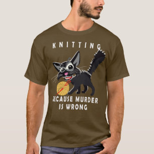 Camiseta Brincadeira Enlouquecida De Gato Porque O Assassin