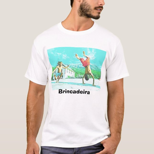 Camiseta Brincadeira (roxo) (Frente)