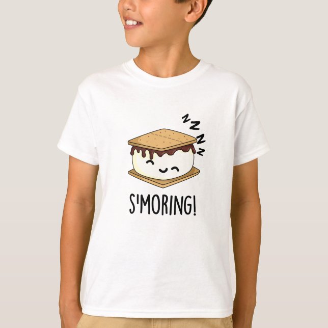 Camiseta Brincadeiras Divertidas de Smore (Frente)