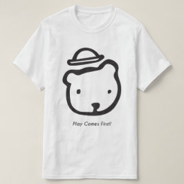 Camiseta Brincadeiras masculinas vêm em primeiro lugar clás