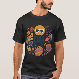 Camiseta Brincar o Dia Todo: Uma Celebração da Criatividade