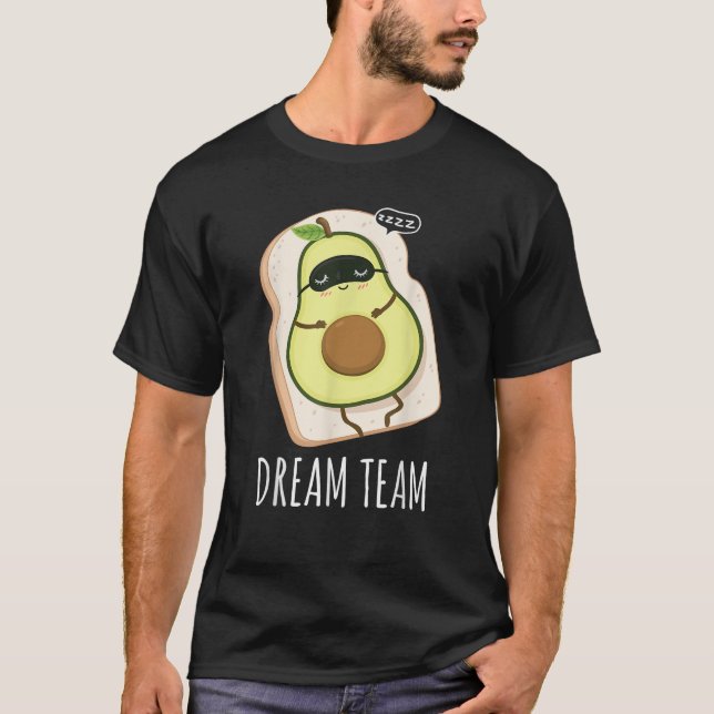 Camiseta Brinde Adormecida Avocado Engraçada (Frente)